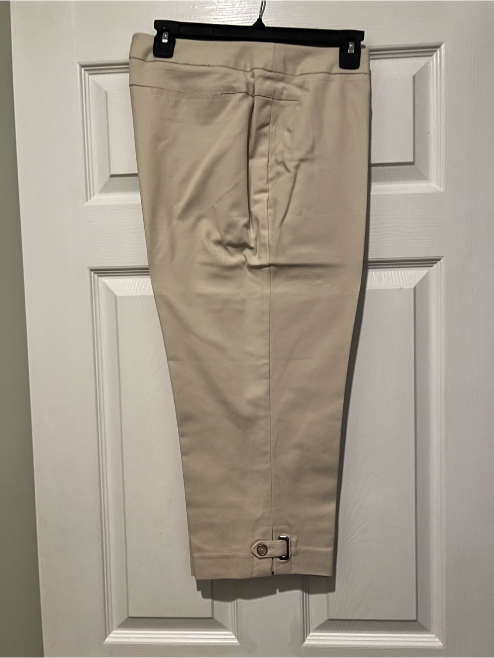 Women’s Khaki Cropped Dress Pants - Neutral Beige